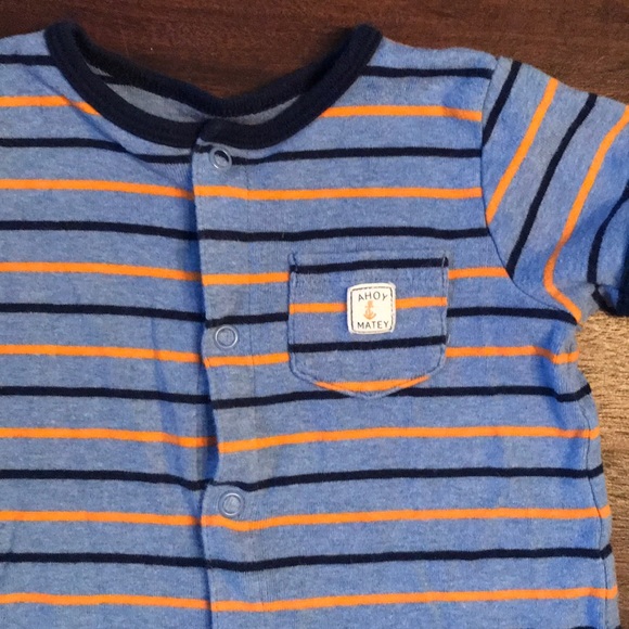 2 Carter’s Rompers 12 Mo. - Picture 3 of 5